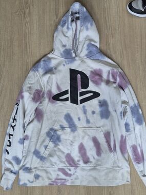 Men’s Playstation Tie Dye Hoodie